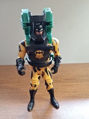 Batman Im Worth It Landstrike Yellow & Black Action Figure - Kids Toys